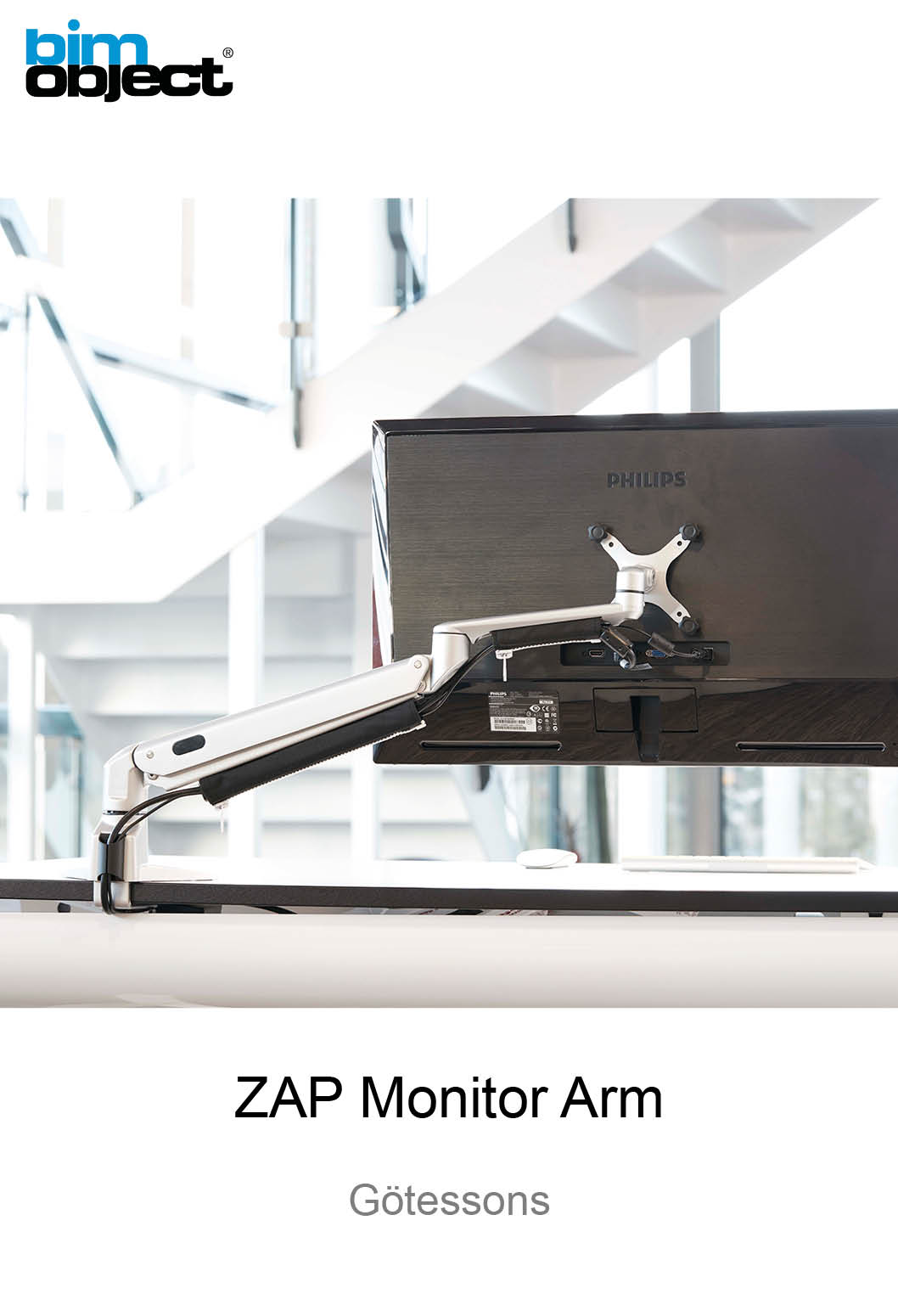 ZAP Monitor arm Twin Götessons