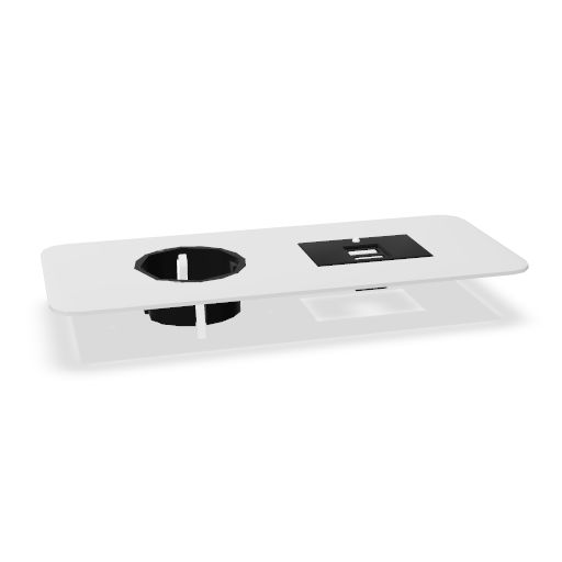 Table Top Slim, 1 ext. 2 USB-A charge Götessons